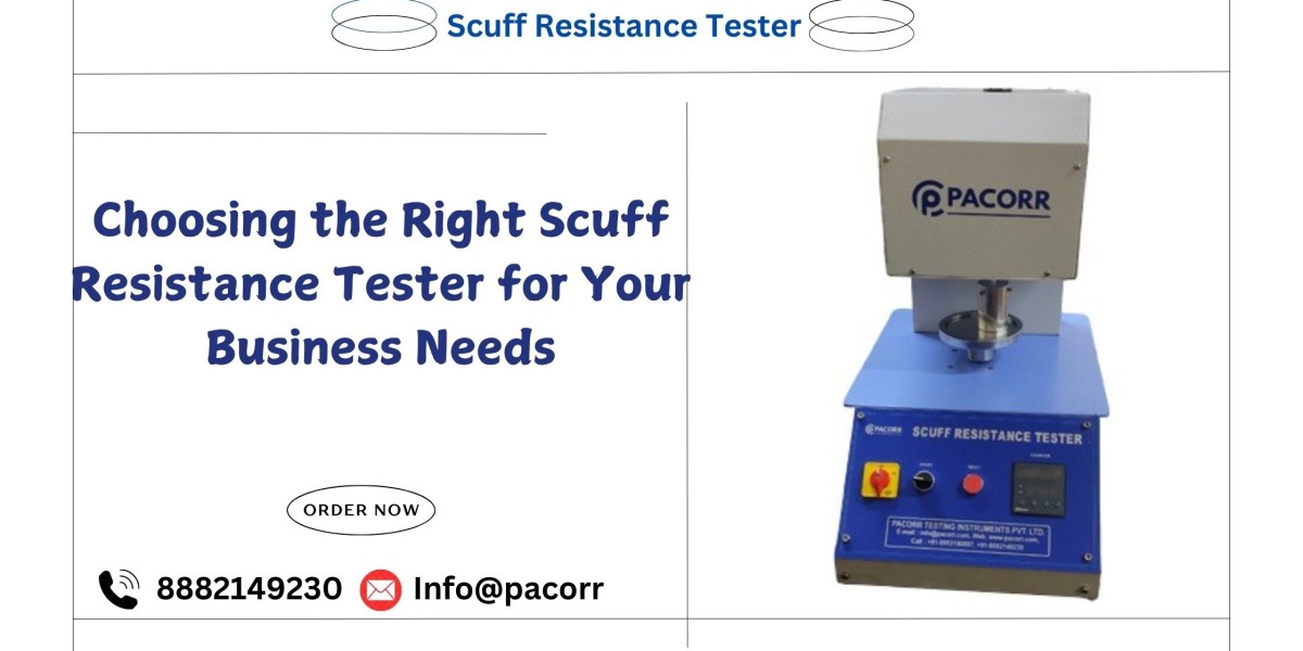 Comprehensive Guide to Scuff Resistance Tester A Must-Have Tool for Durability Testing