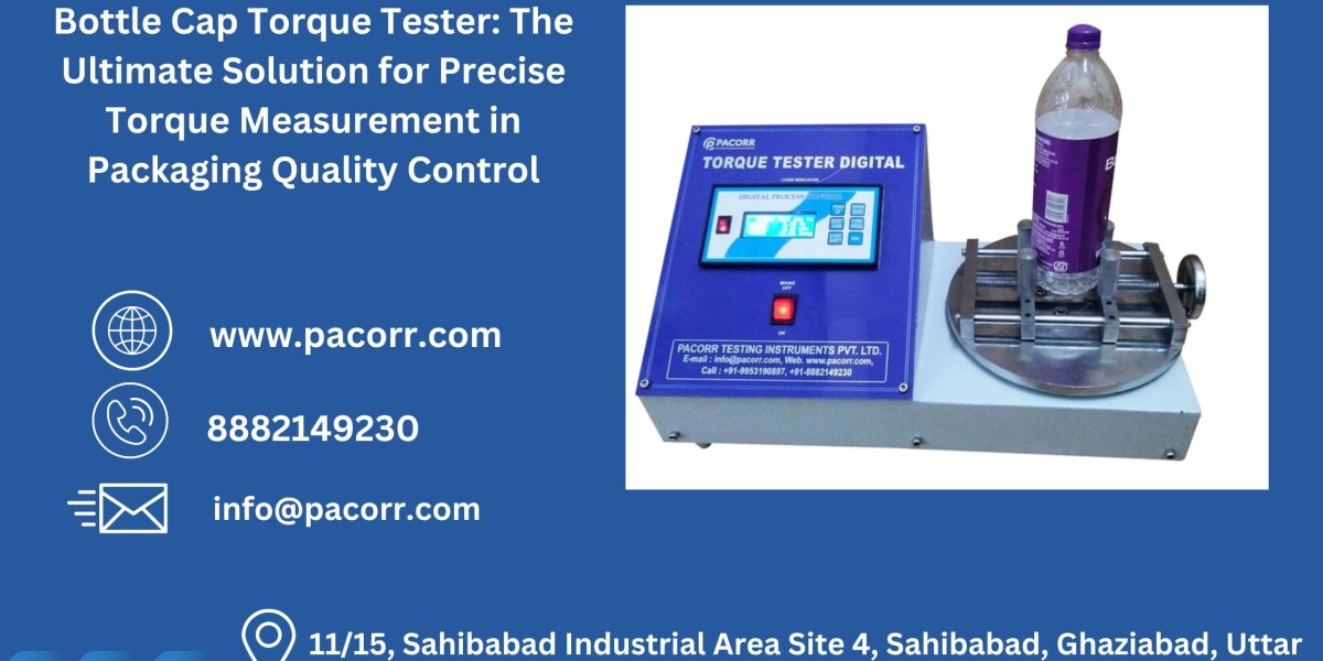 Ensuring Consistent Seal Strength: Why Every Manufacturer Needs a Bottle Cap Torque Tester